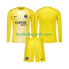 Tenue Paris Saint-Germain Gardien Enfant Troisieme 2025-2026 Maillot de Foot ML